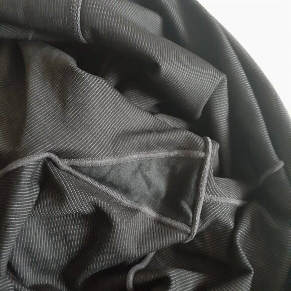 Prana Women's Size 2X Dark Gray Becksa Ribbed Comfort Fit Pockets 7/8 Leggings - Picture 13 of 13